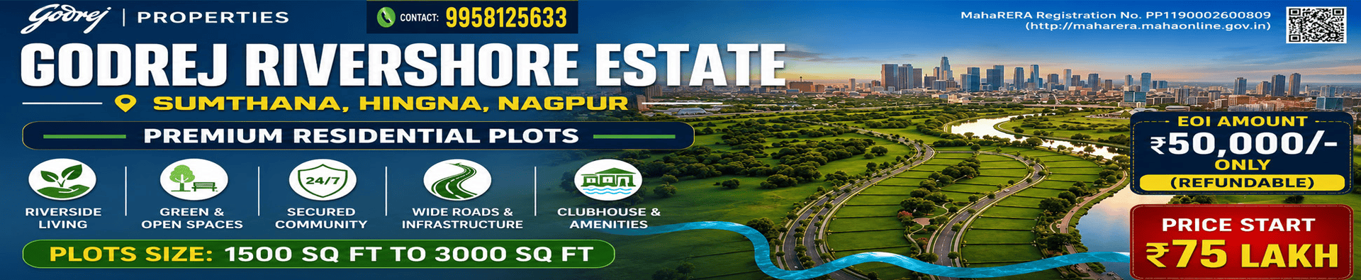 Godrej Rivershore Estate Nagpur